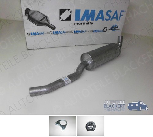 Imasaf auspuff mitteltopf - imasaf,