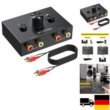 Stereo Audio Switcher | 2-in-1