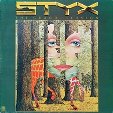 Styx The Grand Illusion LP Album 1st Vinyl Schallplatte 181