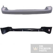 für alle VW T5 2003-2012 Fzg. Heck Stoßstange hinten ohne PDC grundiert +Halter