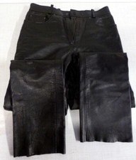 Leder Motorrad Hose, Damen