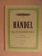 alte notenhefte Händel