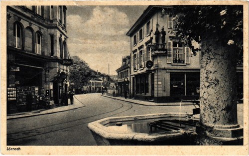 Cpa lorrach germany - ak,