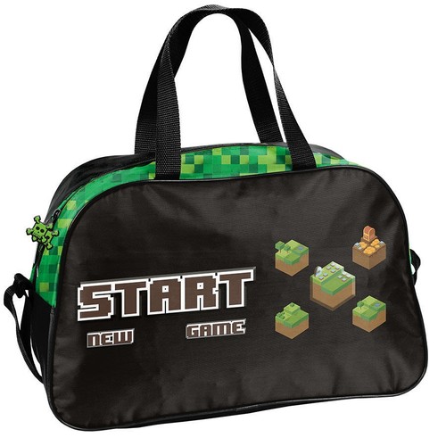 Pixel sporttasche minecraft - pixel,