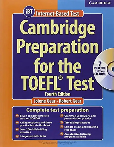 Cambridge preparation for the - for,