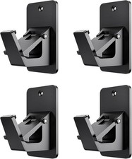 BelleVive 4 Stück Gardinenstangenhalterungen, Halter ohne Bohren,... 