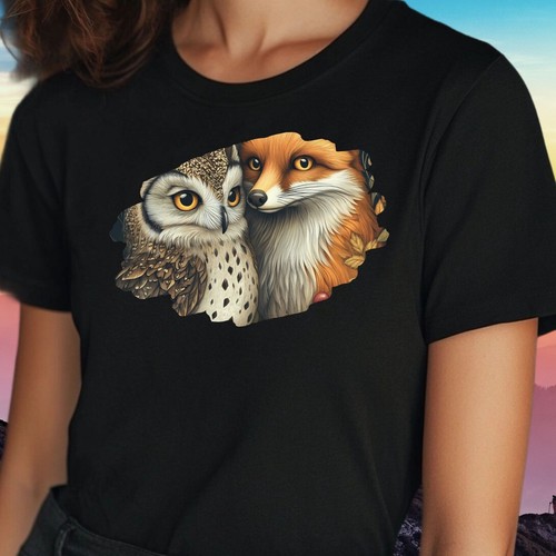 Frauen shirt fuchs und - t-shirt,