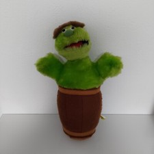 Oskar Tonne Ca 30 cm Igel Sesamstraße Stofftier Plüschtier Kuscheltier 1997 