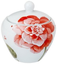 HUTSCHENREUTHER EVE "PINK LADY" ZUCKERDOSE 6 PERSONEN  ( NEU & OVP)