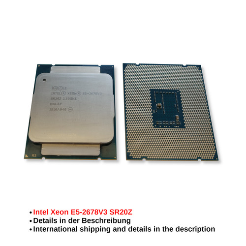 Intel xeon 2678v3 sr20z - xeon, e5-2678v3