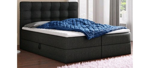 Sprinboxbett 200cmx240cm stoff - 200cmx240cm,