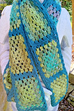 Schal Häkelarbeit Handarbeit