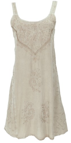 Besticktes indisches minikleid - besticktes,
