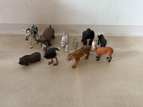Schleich tiere konvolut - 10,