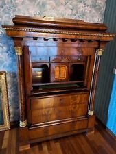 Mahagoni Biedermeier Sekretär 1830-1850