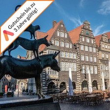 Kurzurlaub Bremen Zentrum 4 Tage im First Class Hotel Gutschein für 2 Personen