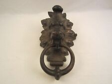 LÖWE TÜR KLOPFER BRONZE