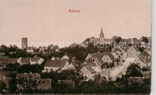 Kohren sahlis ortsansicht - kohren-sahlis,