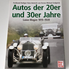 Autos der 20er und 30er Jahre