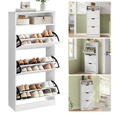 Schuhschrank Metall Schuhregal Schmal Schuhkipper Magnet Klappen Prod. Fehler