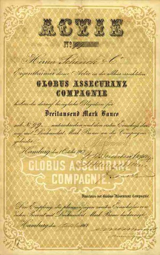 Globus assecuranz 1863 - assecuranz,