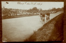 SPORT: cpa Fotokarte RADRENNEN