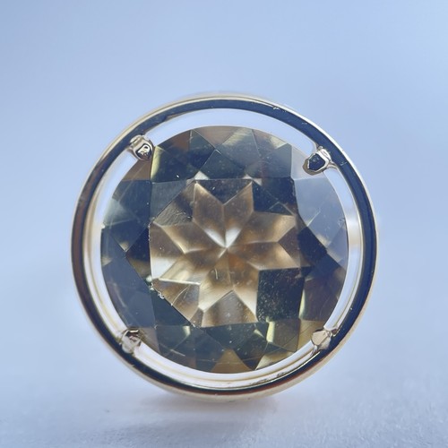 Vintage 9ct gold halo - gold,