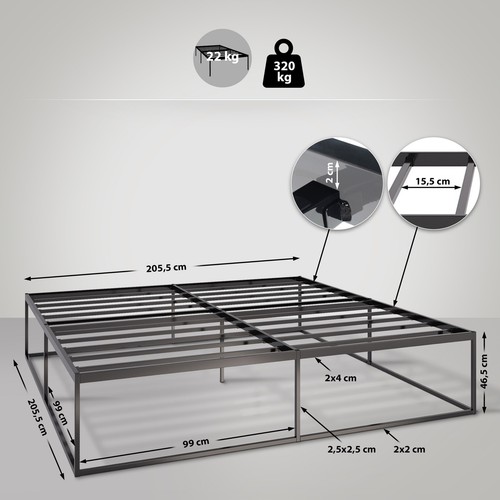 Metallbett scala mit - scala,
