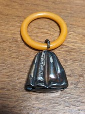 .835 Silber Baby Rassel antik