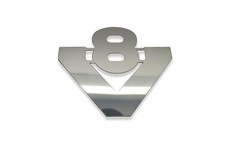 Chrom Abzeichen V8 Für Scania