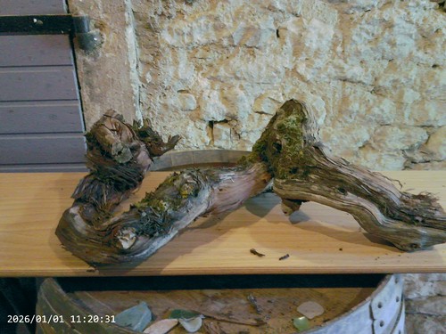 Weinstock herbstdeko holz - weinstock,