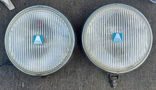 2 St. große Zusatzscheinwerfer Nebelscheinwerfer Hella 192 Rallye 70er 80er