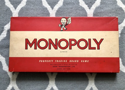 Vintage monopoly brettspiel - monopoly,