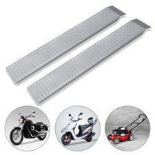 2er Auffahrrampe Rampe Autorampe Auffahrschiene 400KG Verladerampe Motorradrampe