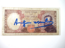 ANDY WARHOL: Echte 10.000 Lire
