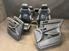 RECARO Lederausstattung S6 A6 4B Avant Innenausstattung Sitze schwarz Allroad