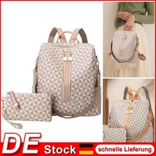 Damen Rucksack Leder Groß