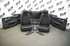 Audi A7 4G Facelift Lederausstattung mit Airbags Sitze Leder schwarz LEDERSITZE