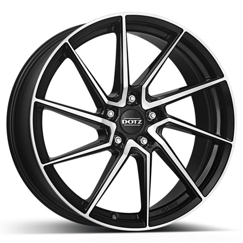 Dotz spa dark schwarz pol - schwarz, x