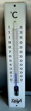 ALTES  DDR EMAILLE Thermometer