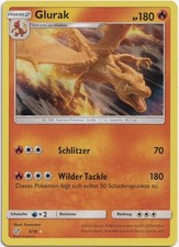 Pokémon Glurak Holo Rare Meisterdetektiv Pikachu 5/18 EXC Deutsch