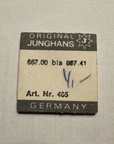 Original junghans 667 bis - original,