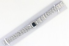 Condor Uhrband 10mm Edelstahl silber Poliert OVP