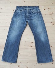 Levi's 501 Herren Jeans Hose W33 L29 Straight Fit Destroyed N366