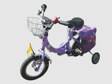 Puky Fahrrad 12 Zoll in Lila mit Stützrädern & Puky Tasche, sehr guter Zustand
