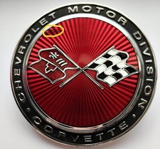 1973, 1974 Chevrolet Corvette Motorhaube Emblem, Nose Hood Front Sunburst Emblem