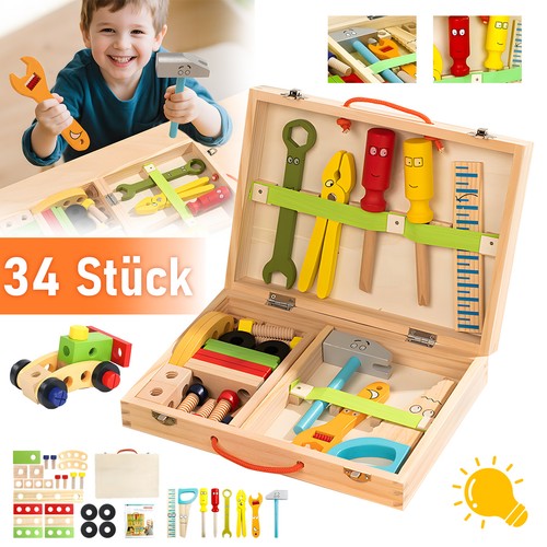 34tlg werkzeugkoffer kinder - 34tlg,
