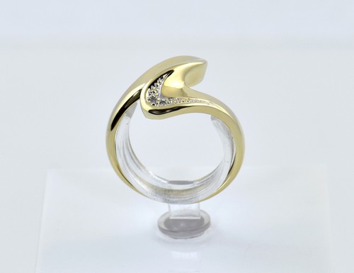 Diamant ring 585 000 - diamant, 585/000