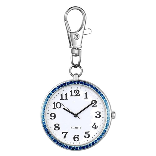 Taschenuhr mit karabiner quarz - taschenuhr,