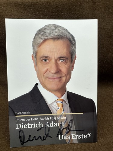 Autogrammkarte sturm der - autogrammkarte,
